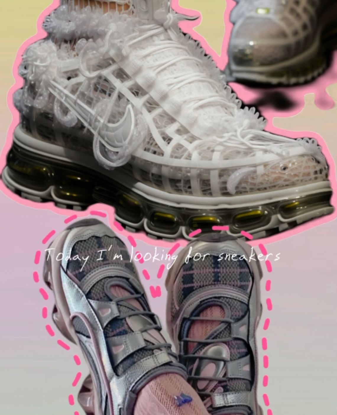 Can I thrift sneakers inspired by thrift hysteric glamour Tokyo x Kiko Kostadinov x ASICS or Cecile Bahnsen